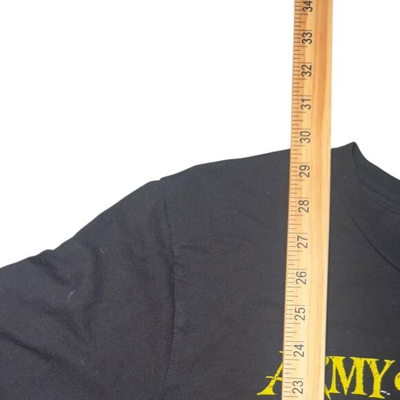 XL Army of Darkness T-Shirt – Black Horror Skeleton Graphic - Picture 5 of 5